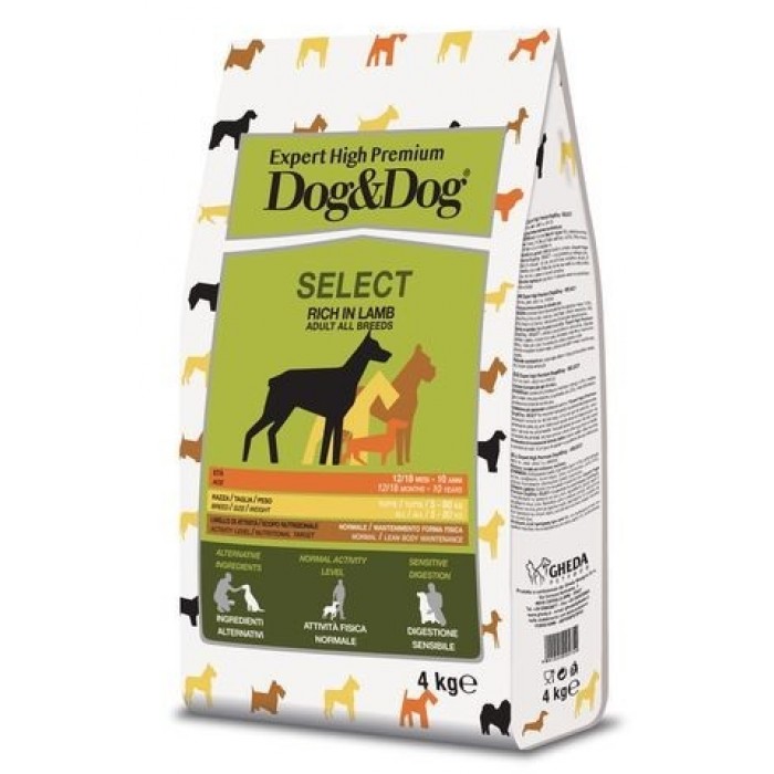 Сухой корм для собак с чувствительным ЖКТ Dog&Dog Expert High Premium Select